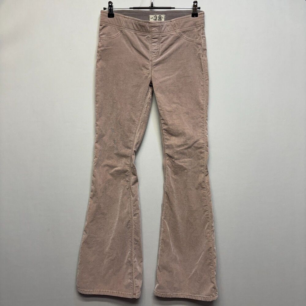 We The Free Pink Flare Pants